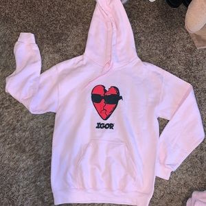 Igor Hoodie, Pink. Size S